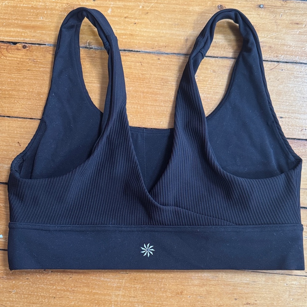 Athleta Black Ribbed Set - Picture 3 of 8